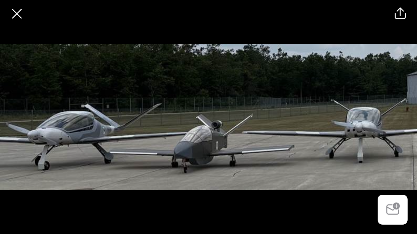 KX-1 and KX-2 aircraft side by side on the ramp
